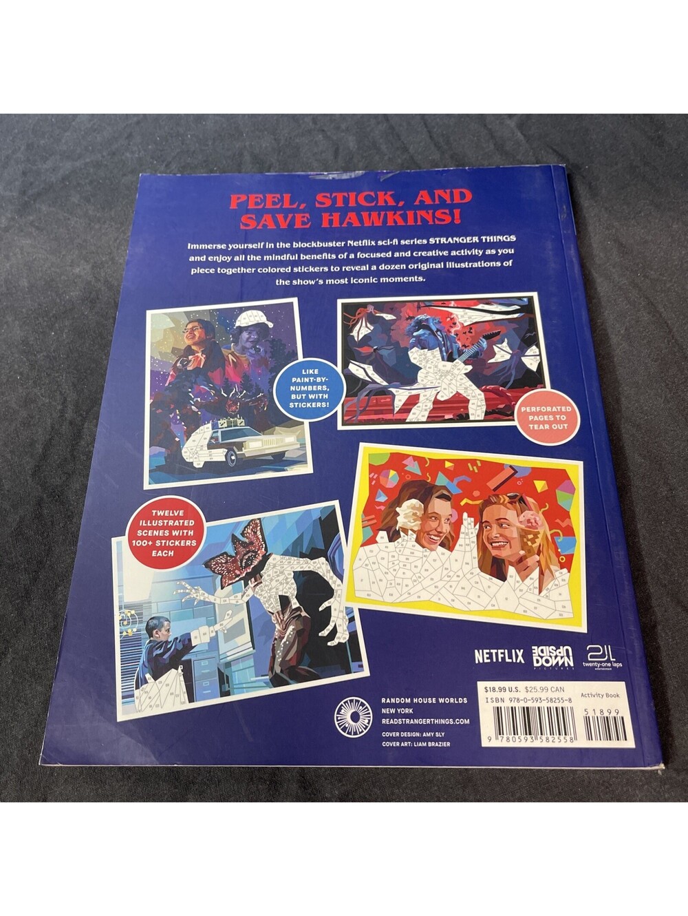 Stranger Things: The Official Color-With-Stickers Book (0593582551) Paperback - Picture 2 of 10